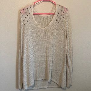 Studded Sweater